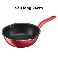 Chảo sâu lòng chống dính đáy từ Tefal So Chef 24cm/28cm - Hàng chính hãng / Bảo hành 02 năm