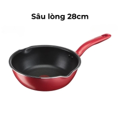 Chảo sâu lòng chống dính đáy từ Tefal So Chef 24cm/28cm - Hàng chính hãng / Bảo hành 02 năm