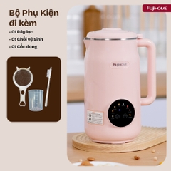 Máy làm sữa hạt 8 chức năng dung tích 1.5 Lít FUJIHOME SM826, máy xay sinh tố, nấu cháo, đun sôi