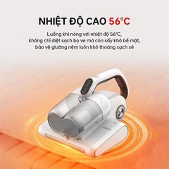 Máy hút bụi giường nệm AQUA CMP105R 14kPa hút được tóc, hạt, bụi mịn - Bảo hành chính hãng 12 tháng