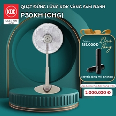 Quạt đứng lửng Nhật 5 cánh KDK - P30KH (CHG), màu Vàng sâm banh - Bảo Hành Chính Hãng 2 Năm