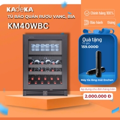 Tủ bảo quản rượu vang & bia KADEKA KM40WBC - Bảo hành chính hãng KaDeKa Việt Nam