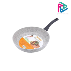 Chảo vân đá chống dính dùng trên bếp từ  Rock F23A24IH-24cm