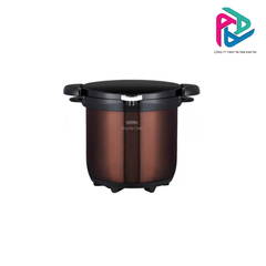Nồi ủ chân không, không hoạt động bằng điện, hiệu Thermos, Model: KBG-4500(CBW), màu nâu, dung tích 4.5L, mới 100%
