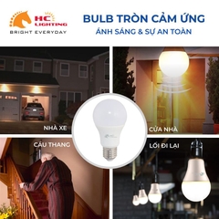 ✨BULB TRÒN CẢM ỨNG RADAR: Không chỉ là ÁNH SÁNG mà còn là SỰ AN TOÀN
