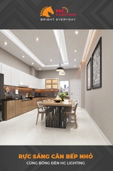 Rực Sáng Căn Bếp Nhỏ Cùng Đèn HC Lighting