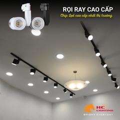 Rọi ray cao cấp - Điểm nhấn không gian và bí quyết "chốt sale" hiệu quả cho gian hàng
