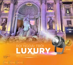 🔴🔴🔴 Rọi ngoài trời Luxury - Bền bỉ với thời gian