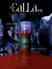 Mực Phun Xăm Cao Cấp Calla Ink - Đỏ Cam Đất - Lên Màu Đẹp, An Toàn Tuyệt Đối