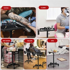 XE ĐẨY ĐA NĂNG CAO CẤP – ĐỰNG DỤNG CỤ CHUYÊN NGHIỆP CHO SPA & PHUN XĂM