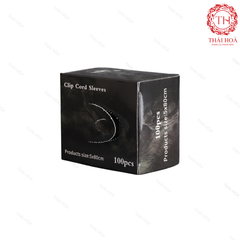 Bọc Dây Và Bọc Máy Xăm Màu Đen (Hộp 100 Dây)