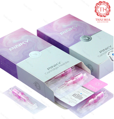 Kim Pen Thunder Pinky Hồng Chính Hãng - Kim Phun Xăm Siêu Bén