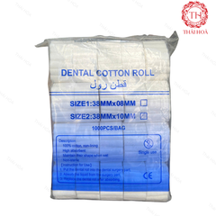 Bông Gòn Dạng Cuộn Căng Da Môi, Chắn Nước Bọt - Dùng Trong Phun Xăm, Nha Khoa Đảm Bảo Vệ Sinh