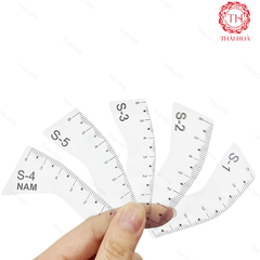 Khuôn Vẽ Chân Mày 5 Dáng - Thước Kẻ Khuôn Mày Hoàn Hảo, Rút Gọn Thời Gian