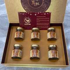 Hộp quà 6 Hũ Yến Chưng Đông Trùng Hạ Thảo Silver