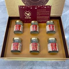 Hộp quà 6 Hũ Yến Chưng Đường Phèn Silver