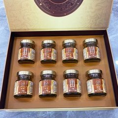 Hộp quà 8 Hũ Yến Chưng Đông Trùng Hạ Thảo Silver