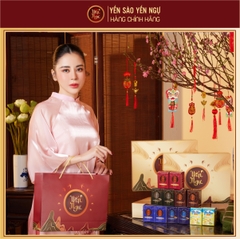 Hộp quà Yến chưng Đông Trùng Hạ Thảo 6 Hũ