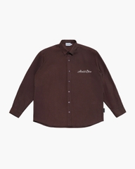 Áo sơ mi tay dài Oxford Choco Signature