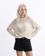 Áo Lưới Knit Waffle