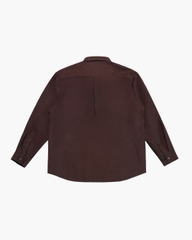 Áo sơ mi tay dài Oxford Choco Signature