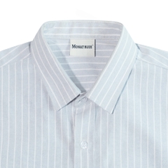 Áo sơ mi Oxford kẻ sọc tay dài