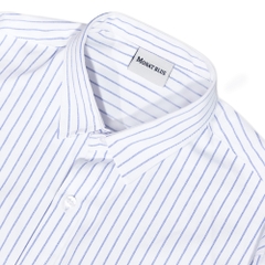 Áo sơ mi Oxford kẻ sọc tay dài