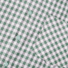 Áo sơ mi caro Boxy oxford tay ngắn