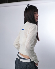 Áo len khóa kéo Aether Zip Knit