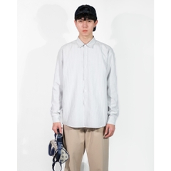 Áo sơ mi Oxford kẻ sọc tay dài