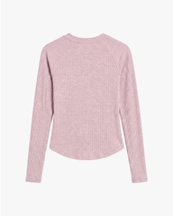 Áo Fit Longsleeves Top - Pink
