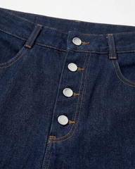 Quần Short Button Denim