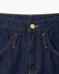 Quần Short Belt Loop Denim