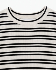 Áo thun tay dài Adore Stripe Longtee