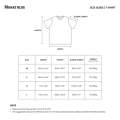 Áo thun Monat blue Classic