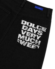 Quần short Denim Dolciente Black