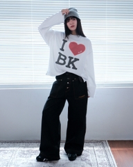 Áo thun tay dài I LOVE BK