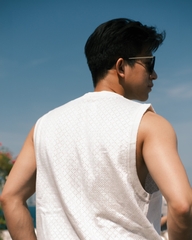 Áo Ba lỗ Len Lattice Knit Tank