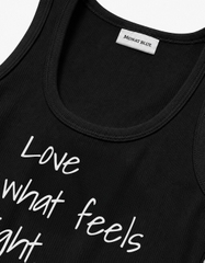 Áo thun Tanktop Love