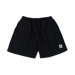 SHORT M - Quần short kaki trơn thêu Logo M unisex