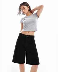 Quần short Denim Dolciente Black