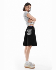 Quần short Denim Dolciente Black