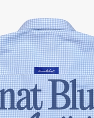 Áo sơ mi Boxy Blue Gingham