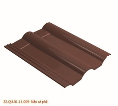 Ngói lợp Amygres Queen XL 009- Nâu cà phê