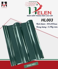 Ngói sóng HELEN HL003 - xanh rêu
