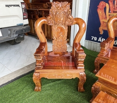 Bộ salon mã đáo thành công VIP 6 món tay 12 gỗ tràm TNM01