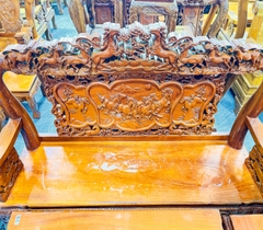 Ghế salon Mã Đáo Thành Công gỗ bên tay 12cm 6 món