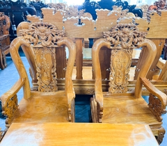 Bộ ghế salon rồng bát tiên gỗ bên 6 món tay 8 giá rẻ