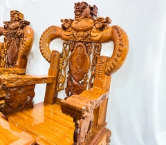 Bộ salon bát tiên tay khuỳnh giá rẻ gỗ bên 6 món