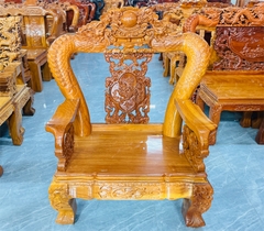 Bộ salon rồng bát tiên 6 món tay 10 gỗ tràm